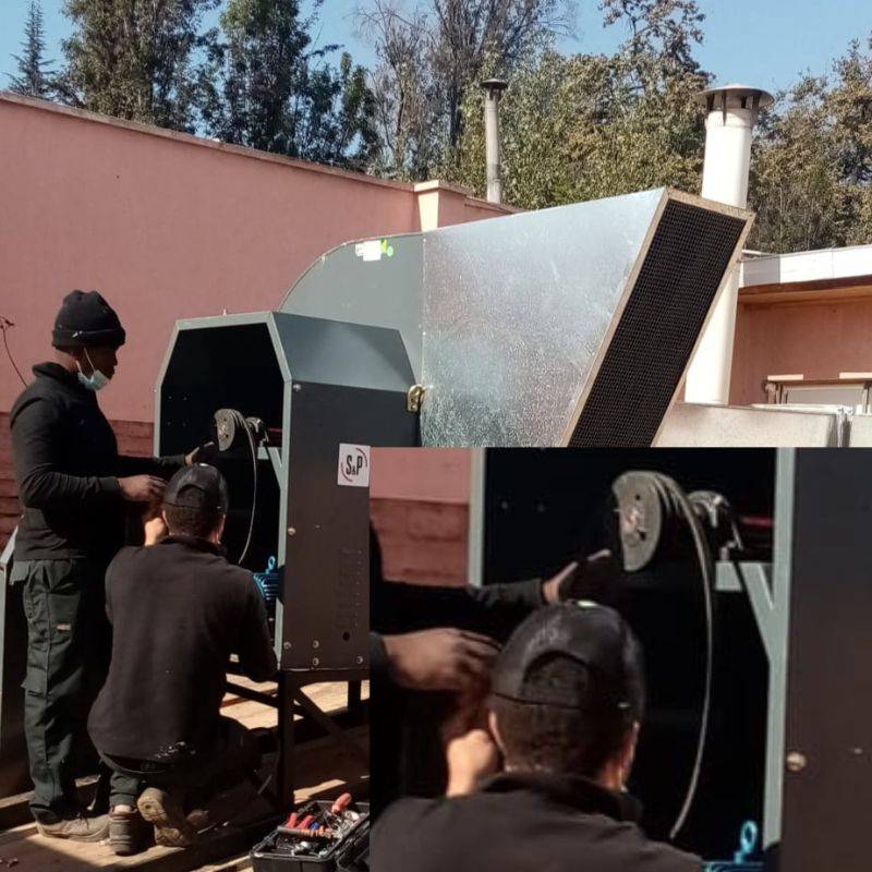 mantención de extractores de aire